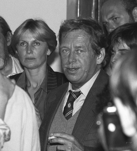Václav Havel, foto František Vrbecký