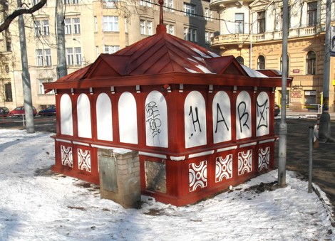 vandalismus v Praze