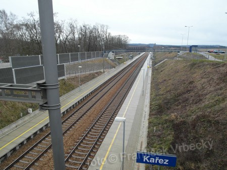 nádraží Kařez fotografie František Vrbecký